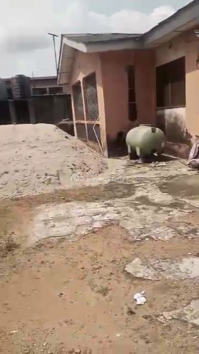 Solidly Built 3-bedroom Flat with 3 Shops, Idimu-ejigbo Road, Idimu, Lagos, Detached Bungalow for Sale