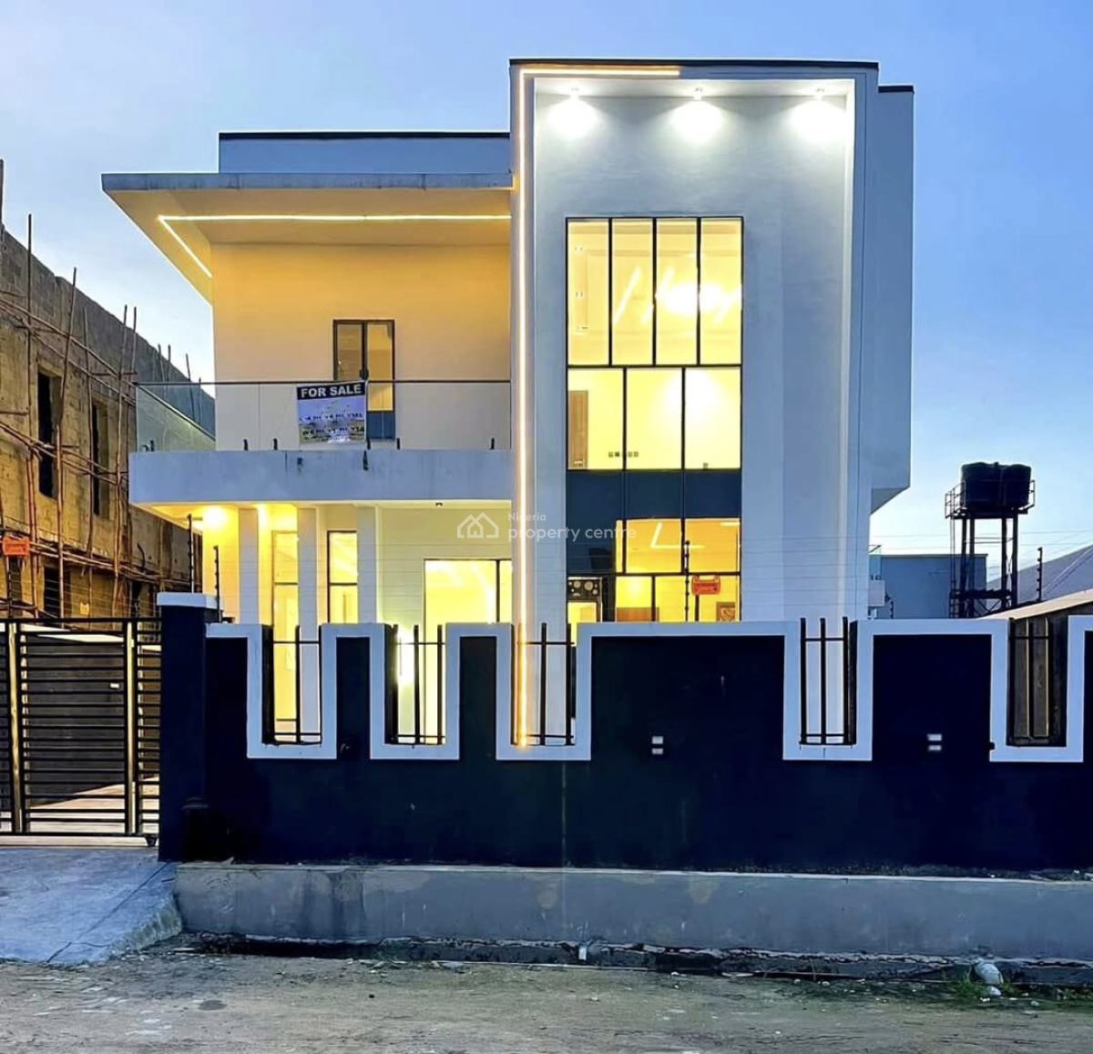 Brand New 4 Bedroom Detached Duplex with Swimming Pool, Ajah, Lagos, Detached Duplex for Sale