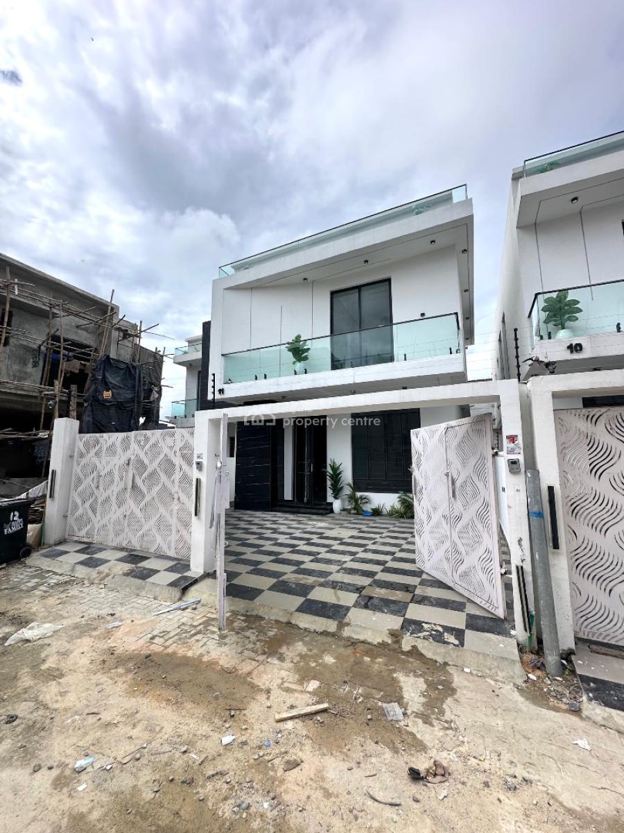 Nice and Spacious 4 Bedroom Semi Detached Duplex, Orchid Road By Chevron Tollgate Lekki, Lekki, Lagos, Semi-detached Duplex for Sale
