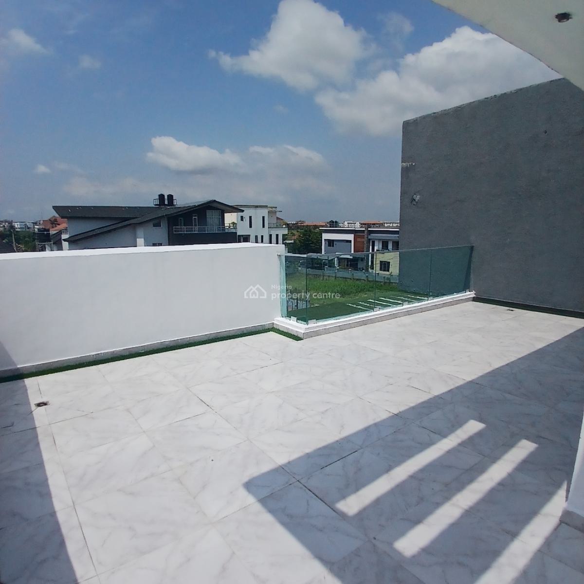 Luxury 5 Bedroom Semi-detached Duplex with Bq, Osapa, Lekki, Lagos, Semi-detached Duplex for Sale