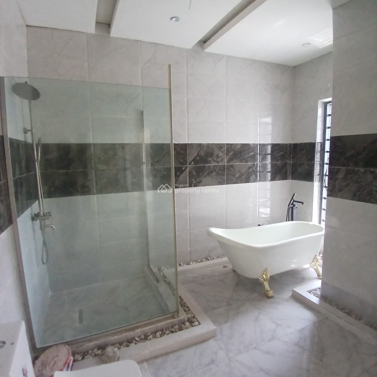 Luxury 5 Bedroom Semi-detached Duplex with Bq, Osapa, Lekki, Lagos, Semi-detached Duplex for Sale