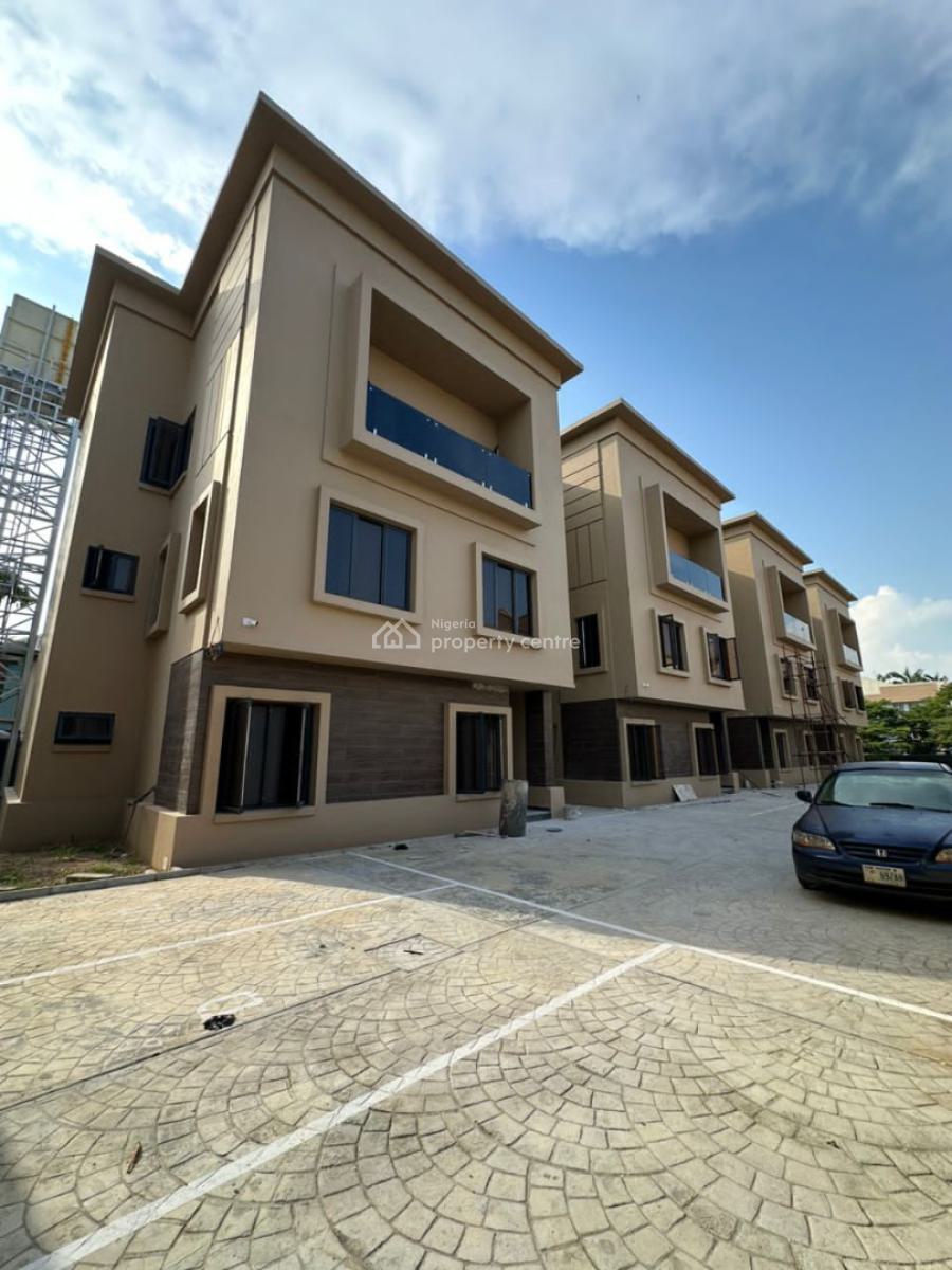 Tastefully Finished 4 Bedroom Terrace Duplex with Bq, Jabi, Abuja, Terraced Duplex for Sale
