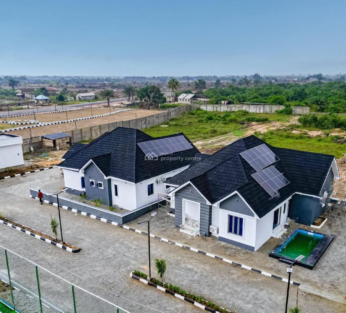 3 Bedroom Finished Bungalow with Pool, Lekki Avana, Elerangbe, Ibeju Lekki, Lagos, Detached Bungalow for Sale