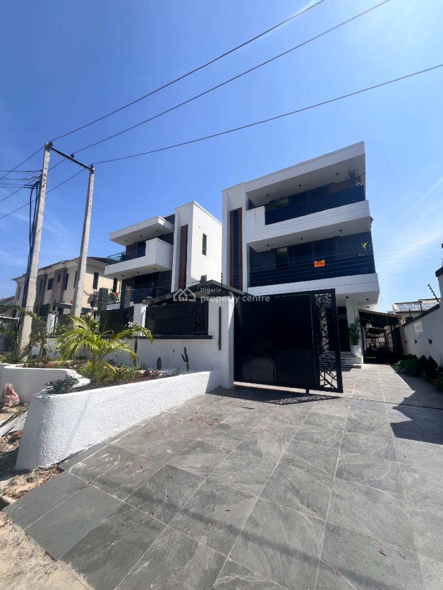 Modern 5-bedroom Fully Detached Duplex with Bq & Pool, Lekki Phase 1, Lekki, Lagos, Detached Duplex for Sale