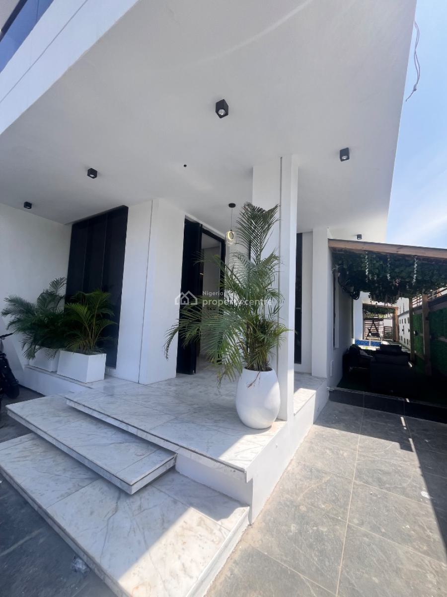 Modern 5-bedroom Fully Detached Duplex with Bq & Pool, Lekki Phase 1, Lekki, Lagos, Detached Duplex for Sale