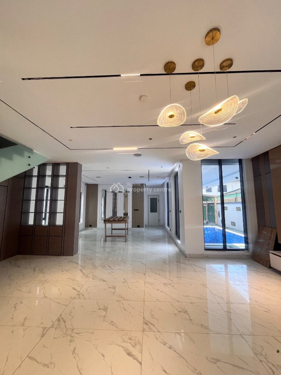 Modern 5-bedroom Fully Detached Duplex with Bq & Pool, Lekki Phase 1, Lekki, Lagos, Detached Duplex for Sale