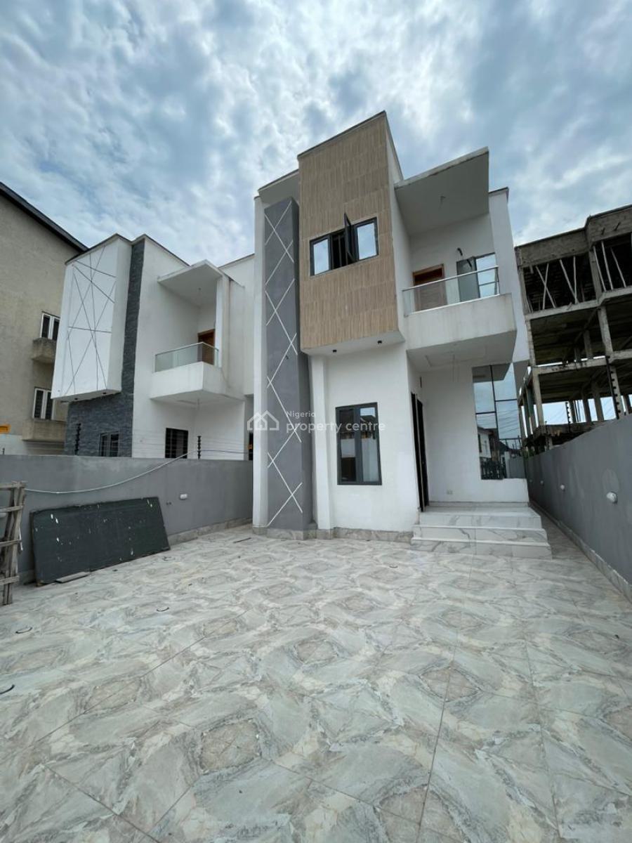Spacious 5 Bedroom Fully Detached with Bq, Ologolo, Lekki, Lagos, Detached Duplex for Sale