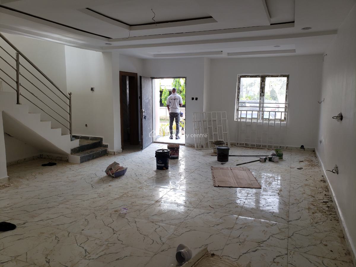 Brand-new 4 Bedroom Duplex with Bq, By Efab Estate, Apo, Abuja, Terraced Duplex for Rent