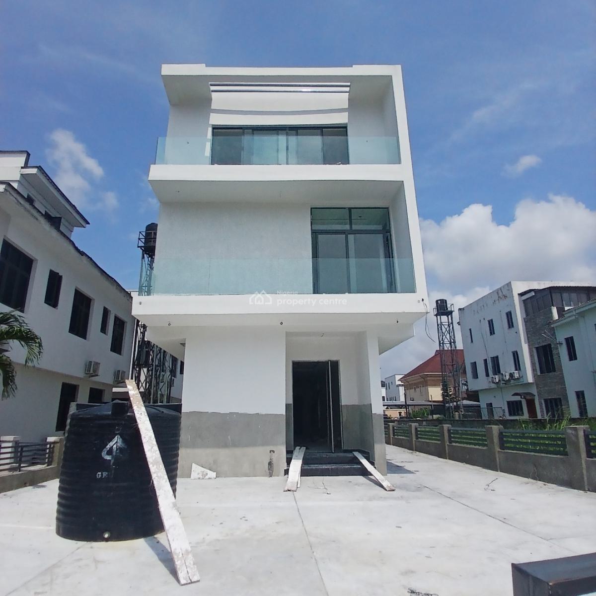 Massive 5 Bedroom Detached Duplex with Swimming Pool, Bq, Osapa, Lekki, Lagos, Detached Duplex for Sale