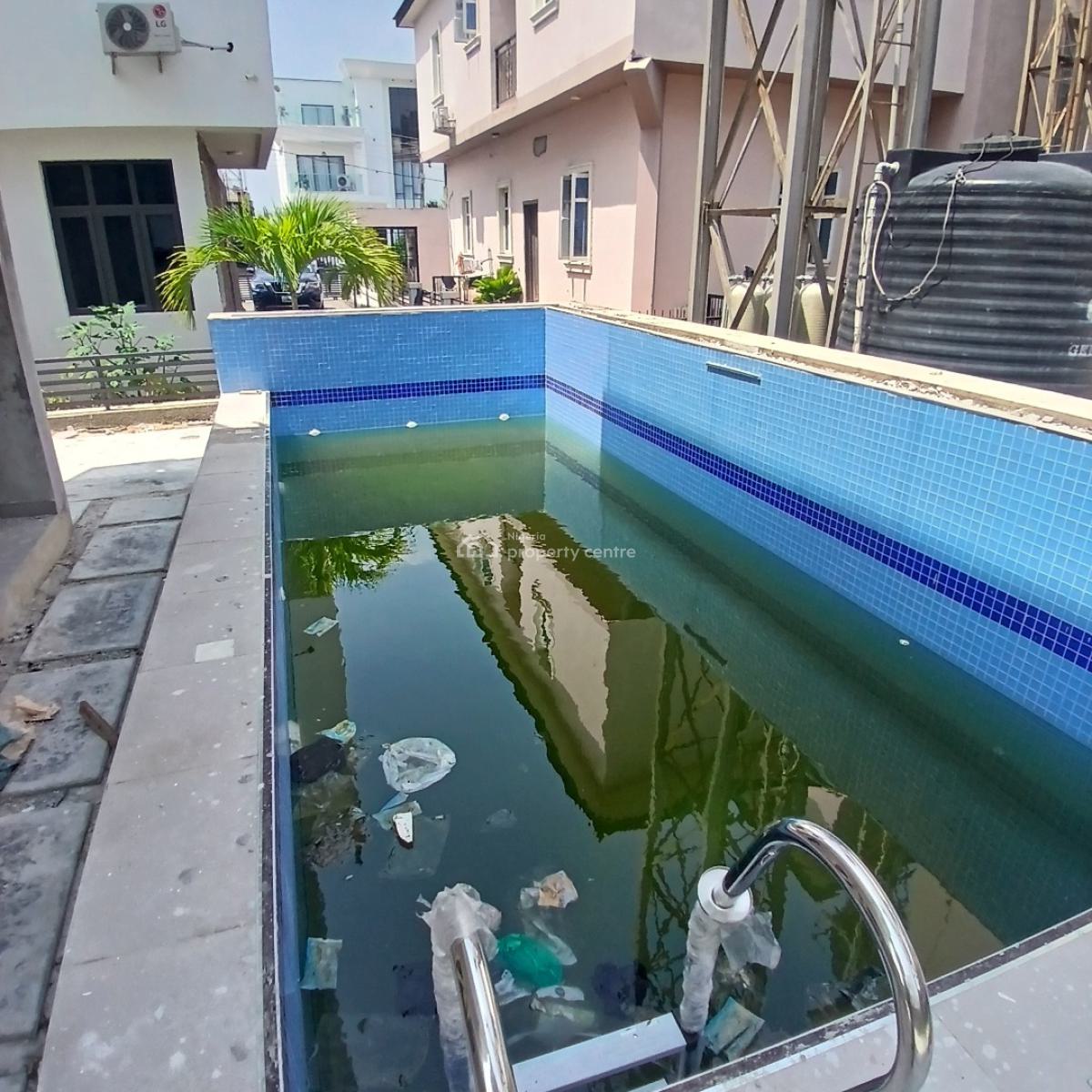 Massive 5 Bedroom Detached Duplex with Swimming Pool, Bq, Osapa, Lekki, Lagos, Detached Duplex for Sale