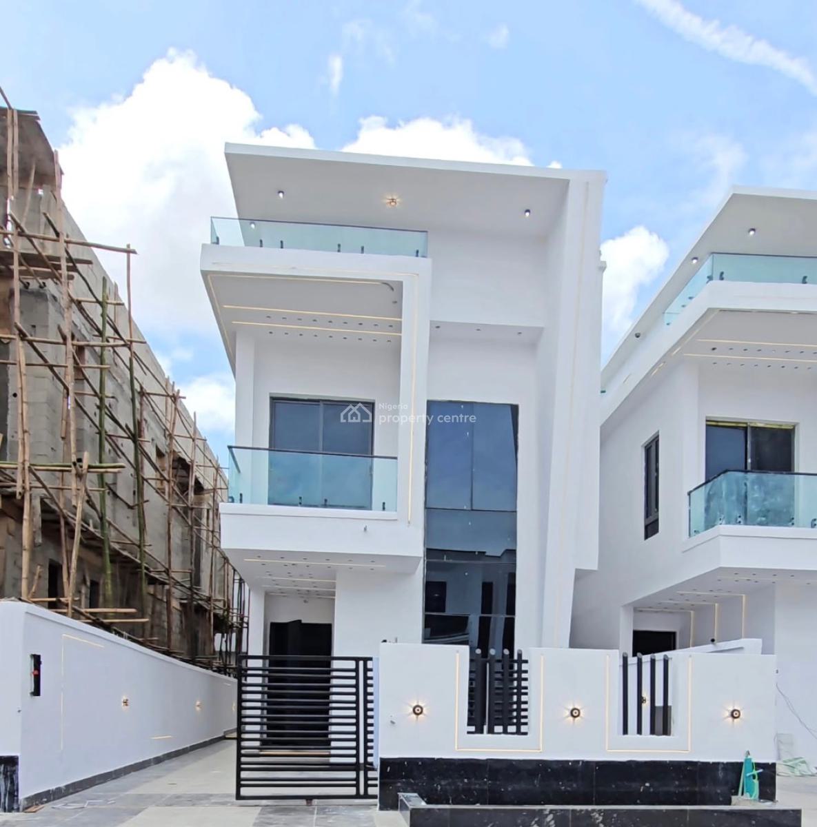 Brand New 4 Bedroom Detached Duplex with Swimming Pool and Bq, Ajah, Ajah, Lagos, Detached Duplex for Sale