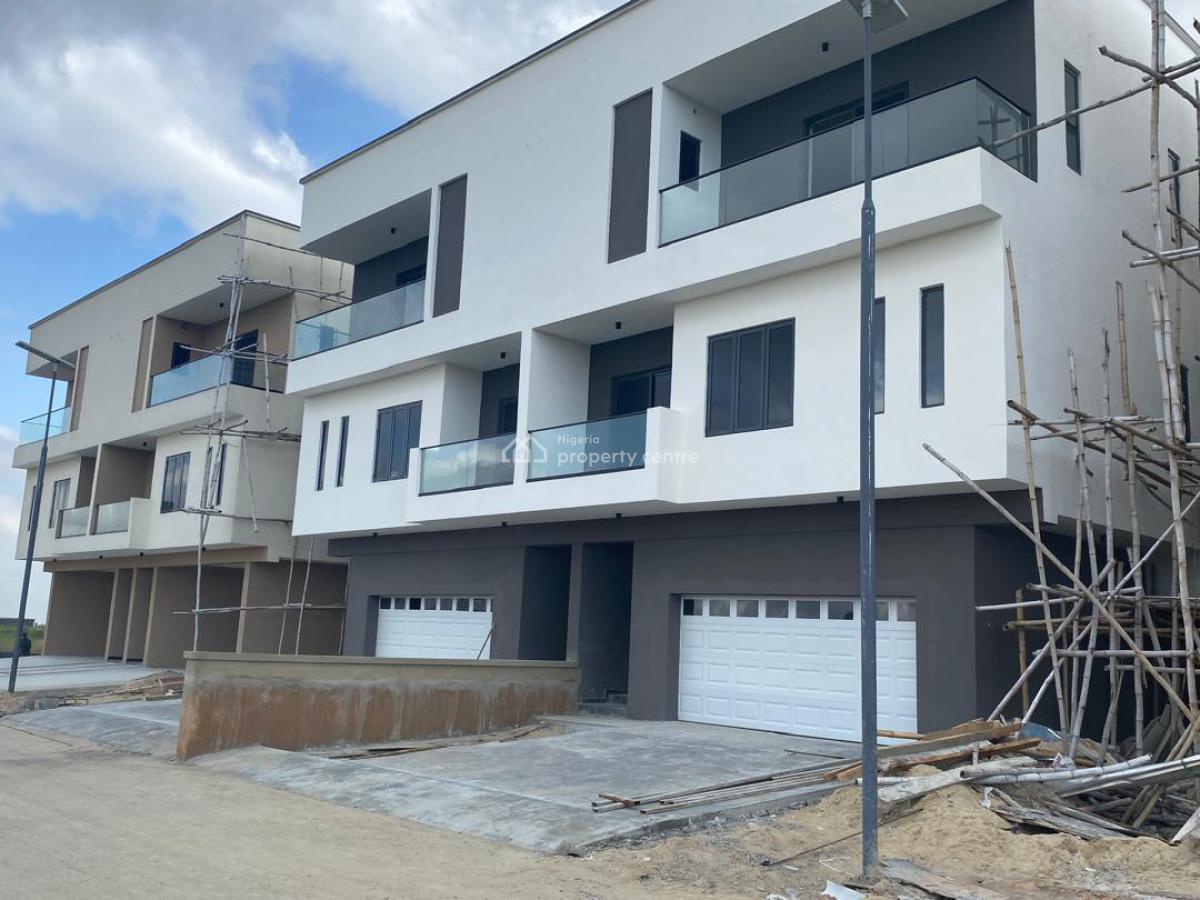 4 Bedroom Semi-detached Duplex with Bq, Lekki Foreshore, Off Freedom Way, Lekki Phase 1, Lekki, Lagos, Semi-detached Duplex for Sale