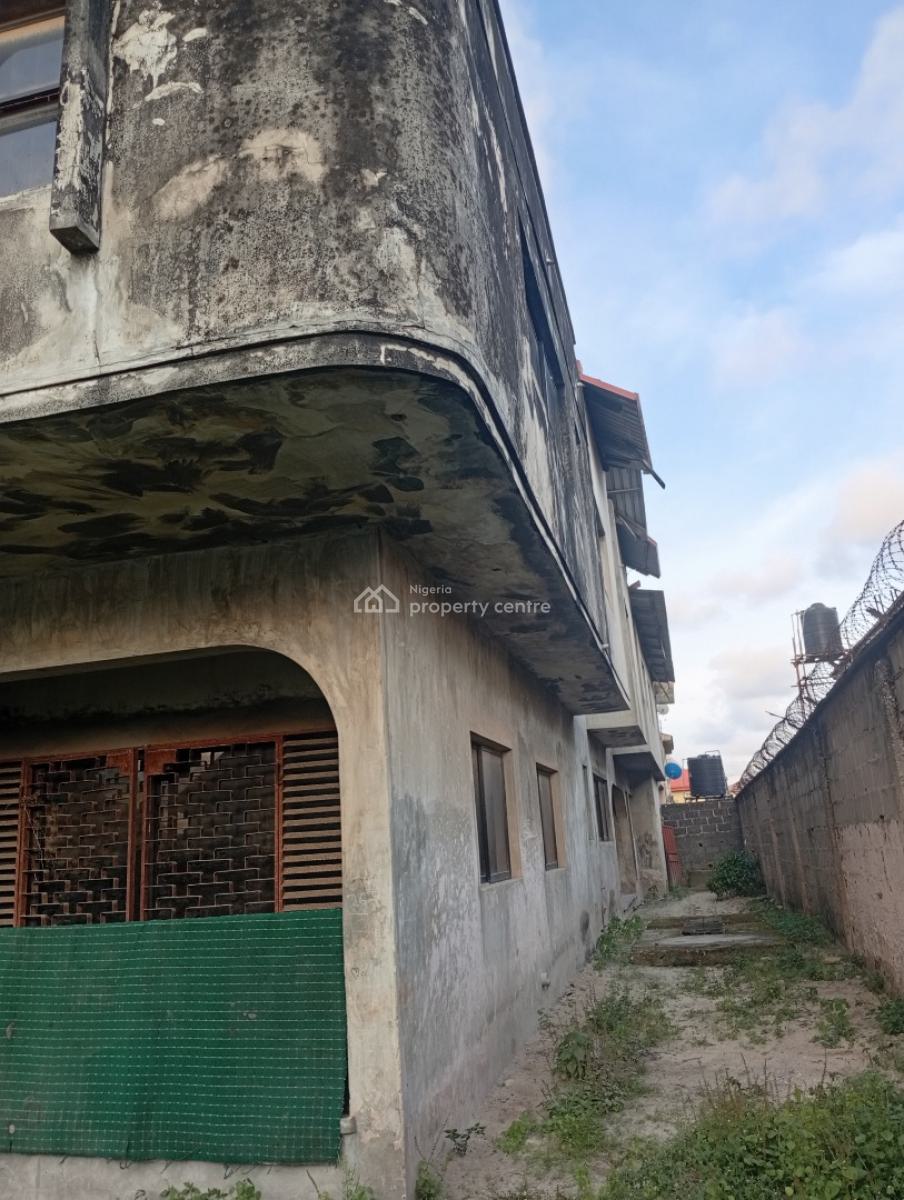 Redevelopable Property on Full Plot, Mobil Estate, Abule-ado, Amuwo Odofin, Lagos, Detached Duplex for Sale