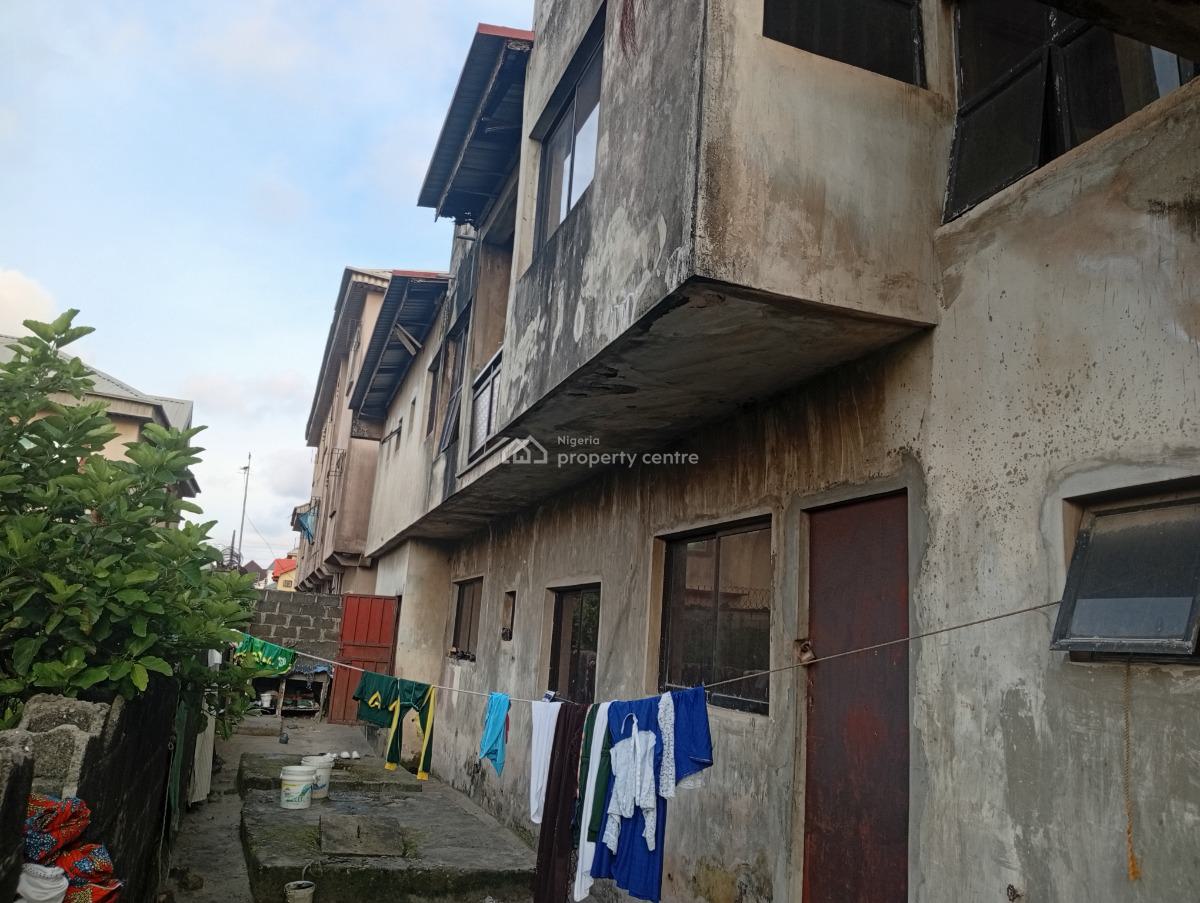 Redevelopable Property on Full Plot, Mobil Estate, Abule-ado, Amuwo Odofin, Lagos, Detached Duplex for Sale