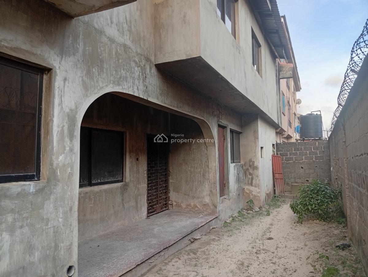 Redevelopable Property on Full Plot, Mobil Estate, Abule-ado, Amuwo Odofin, Lagos, Detached Duplex for Sale