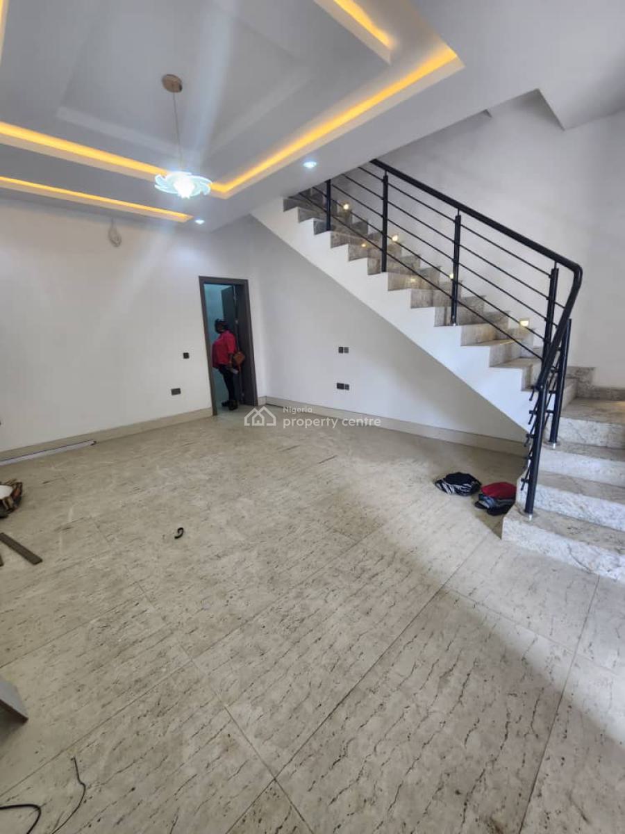 Newly Built 4 Bedroom Semi-detached Houses with Bq, Adeniran Ogunsanya, Surulere, Lagos, Semi-detached Duplex for Sale
