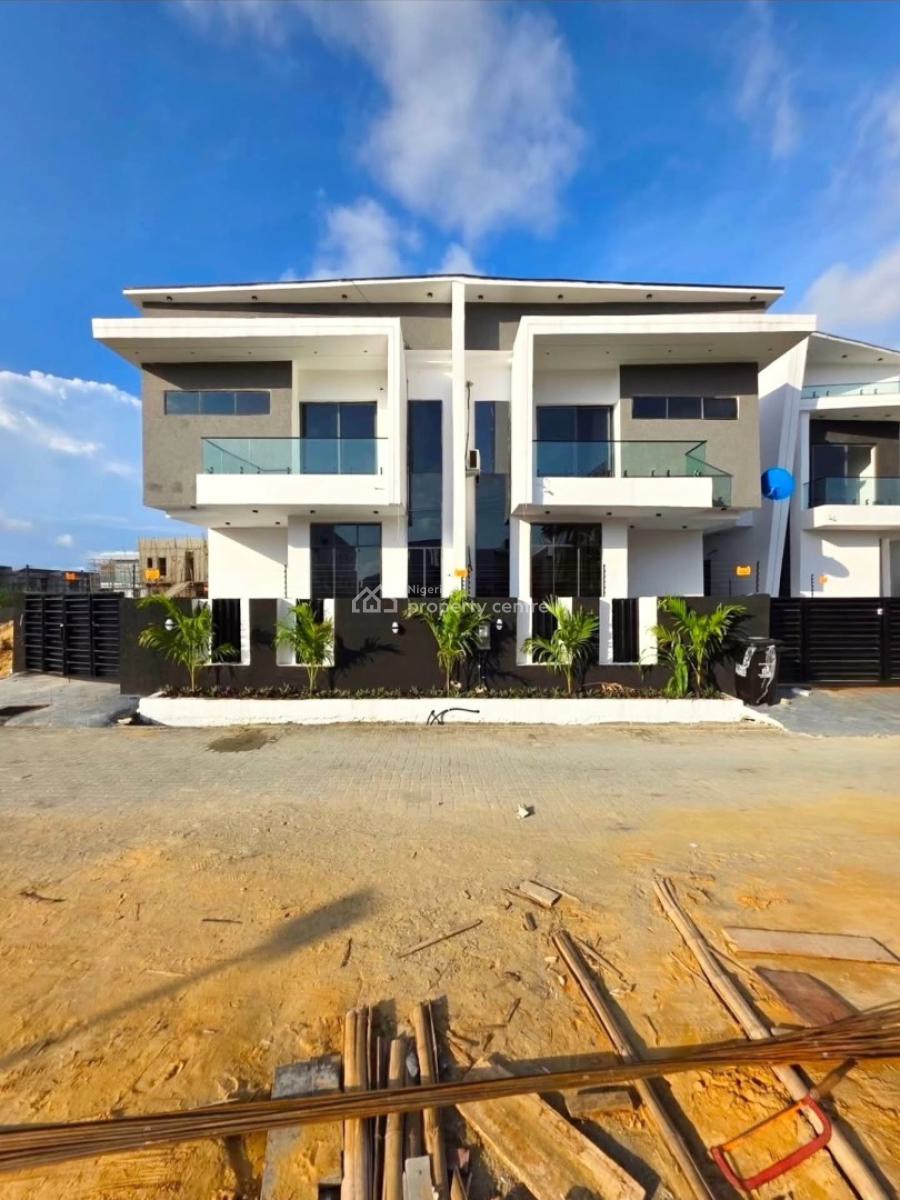 Brand New 4 Bedroom Semi Detached Duplex with Swimming Pool, Ajah, Lagos, Detached Duplex for Sale