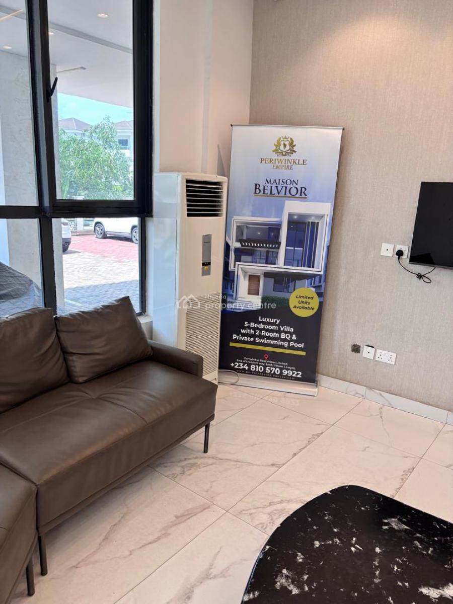Luxury Newly Build 3-bedroom Flat with Bq, Periwinkle Estate,freedom Way, Lekki Phase 1, Lekki, Lagos, Block of Flats for Sale