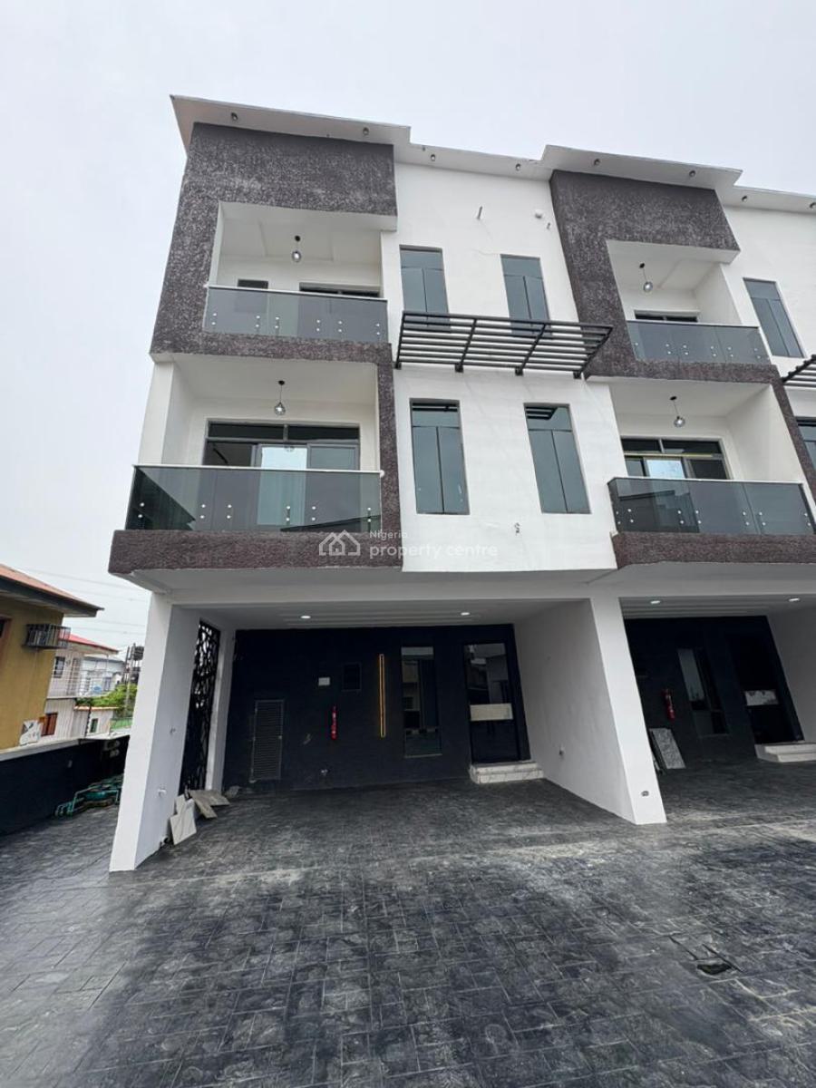 4-bedroom Terrace with Modern, Ajah, Lagos, Terraced Duplex for Rent