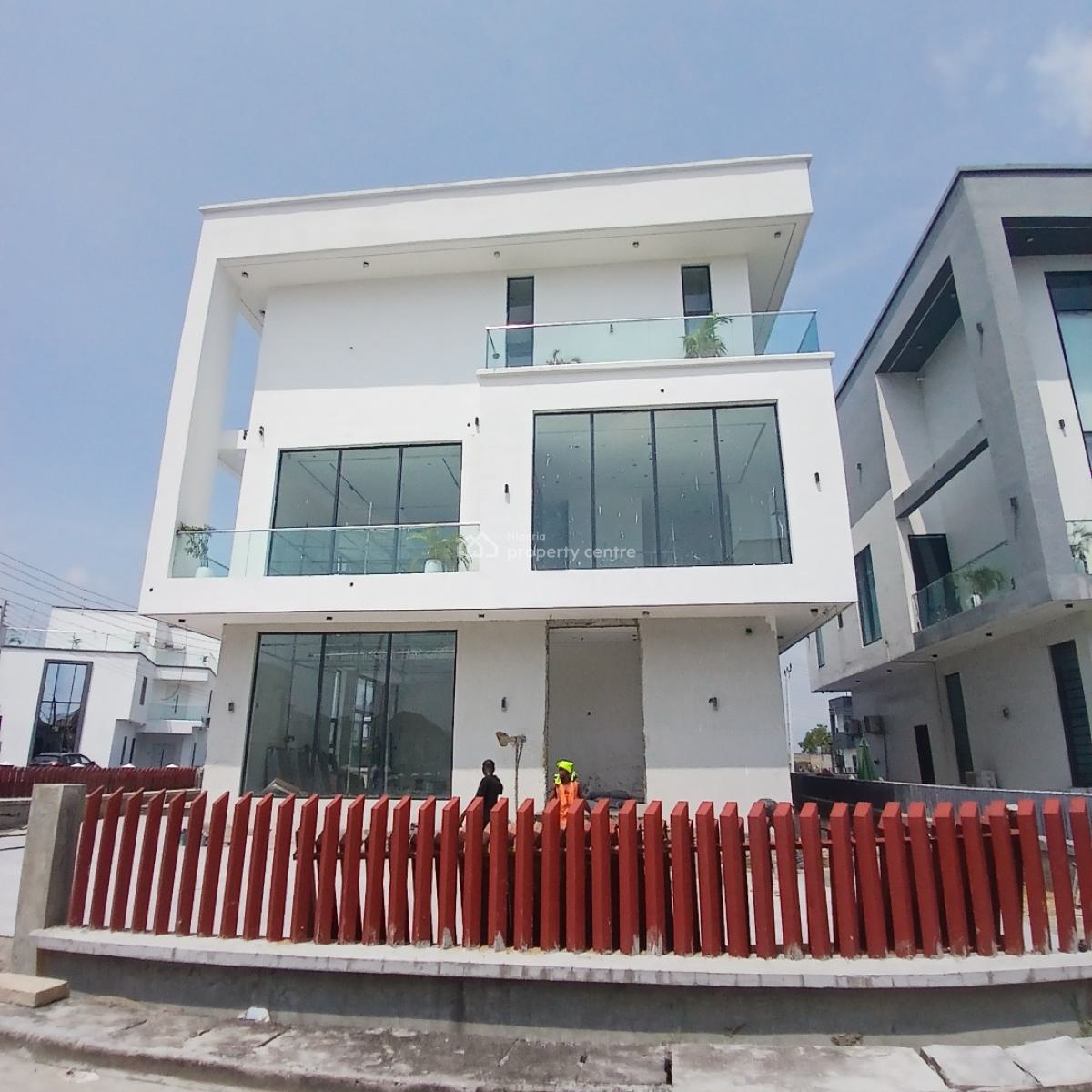 Gigantic 5 Bedroom Detached Duplex with Swimming Pool, Rooftop, Osapa, Lekki, Lagos, Detached Duplex for Sale