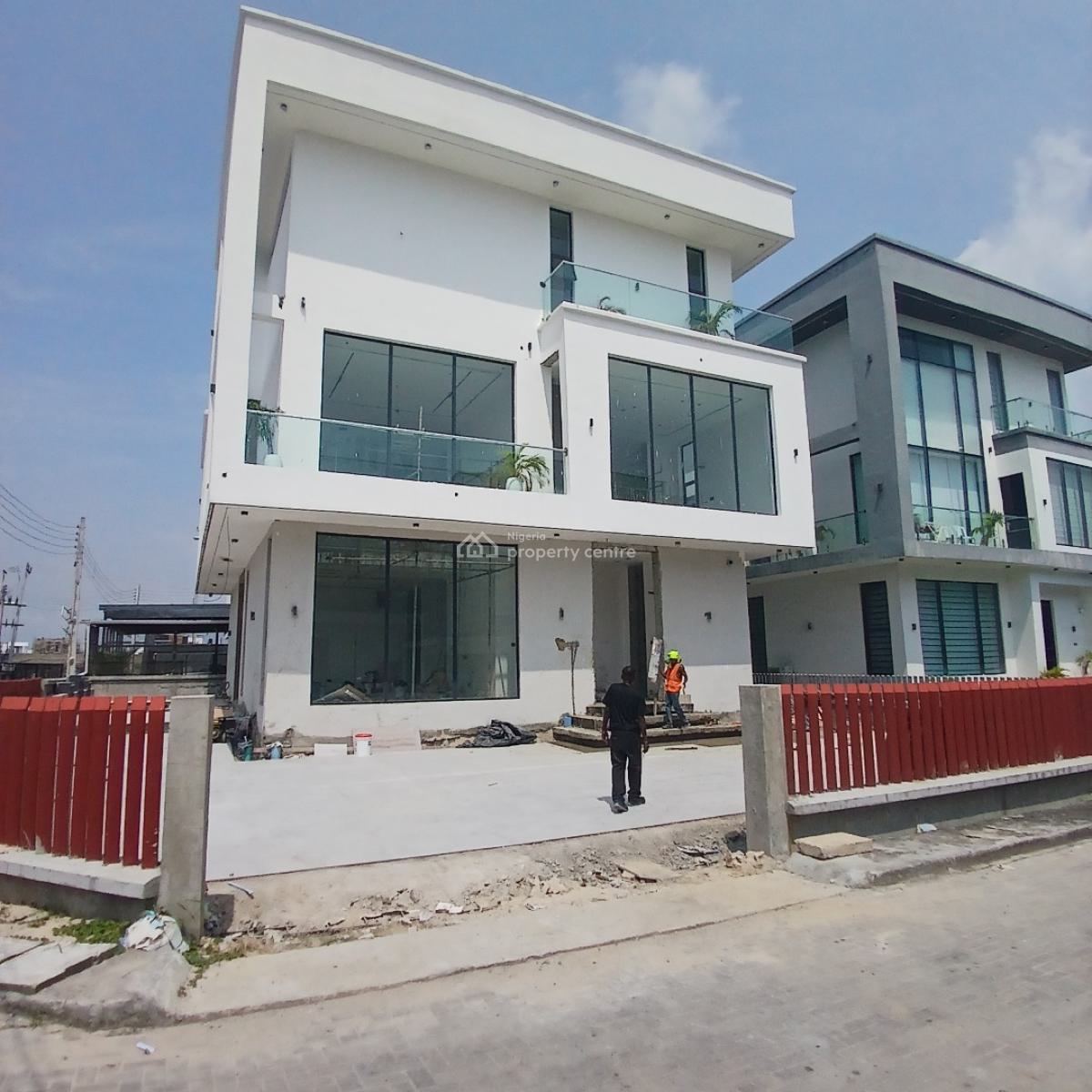 Gigantic 5 Bedroom Detached Duplex with Swimming Pool, Rooftop, Osapa, Lekki, Lagos, Detached Duplex for Sale