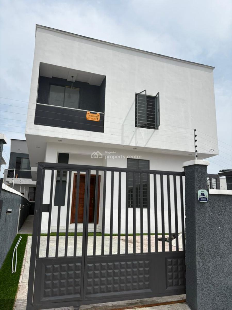 Fully Detached Luxury 4-bedroom Duplex with Bq, Ajah, Lagos, Detached Duplex for Sale