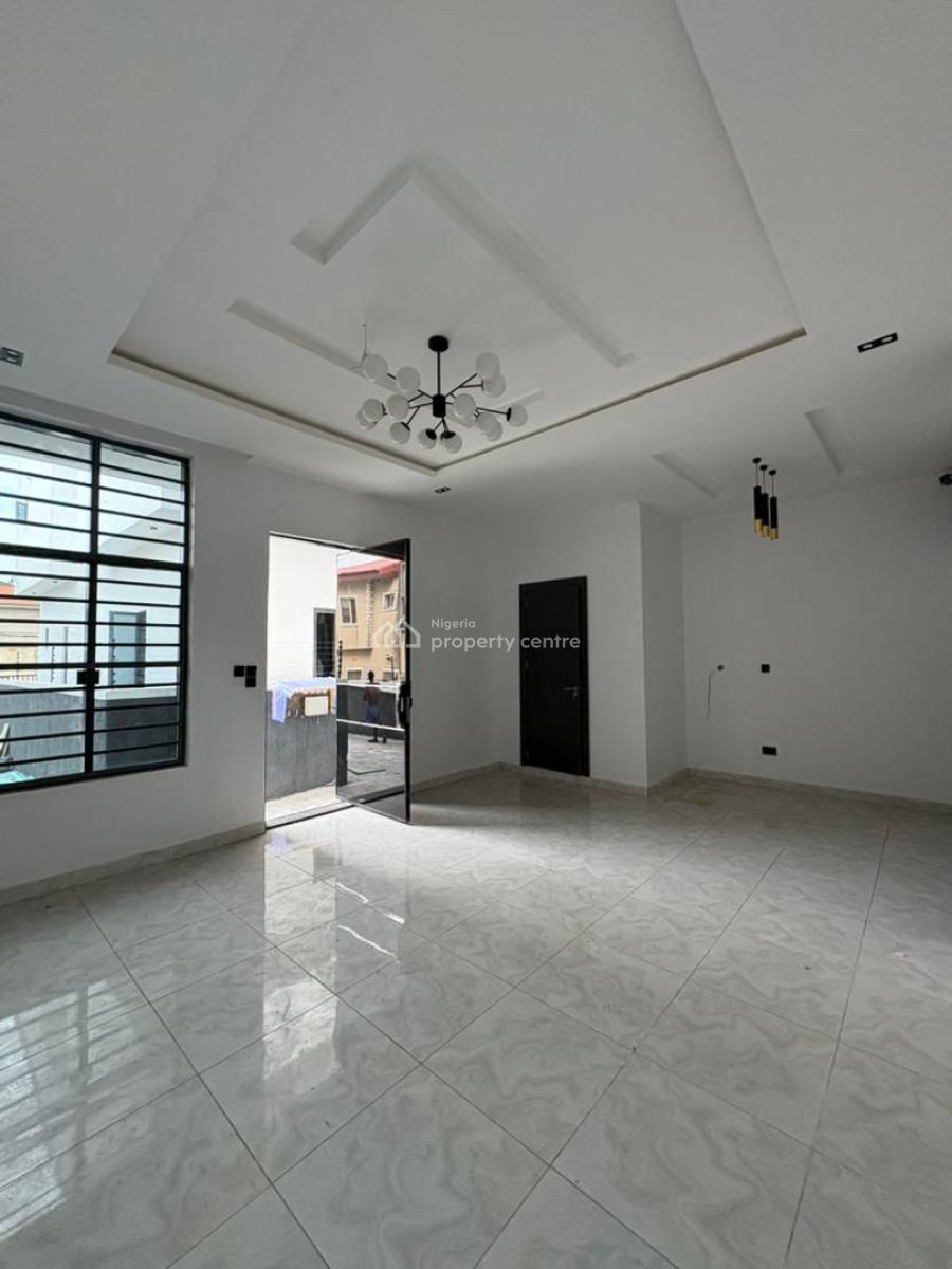 Well Built & Secure! 4-bedroom Semi-detached Duplex with Bq, Ajah, Lagos, Semi-detached Duplex for Sale