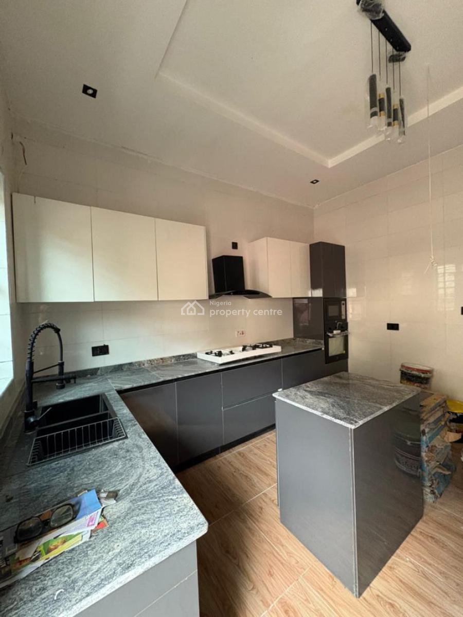 Well Built & Secure! 4-bedroom Semi-detached Duplex with Bq, Ajah, Lagos, Semi-detached Duplex for Sale