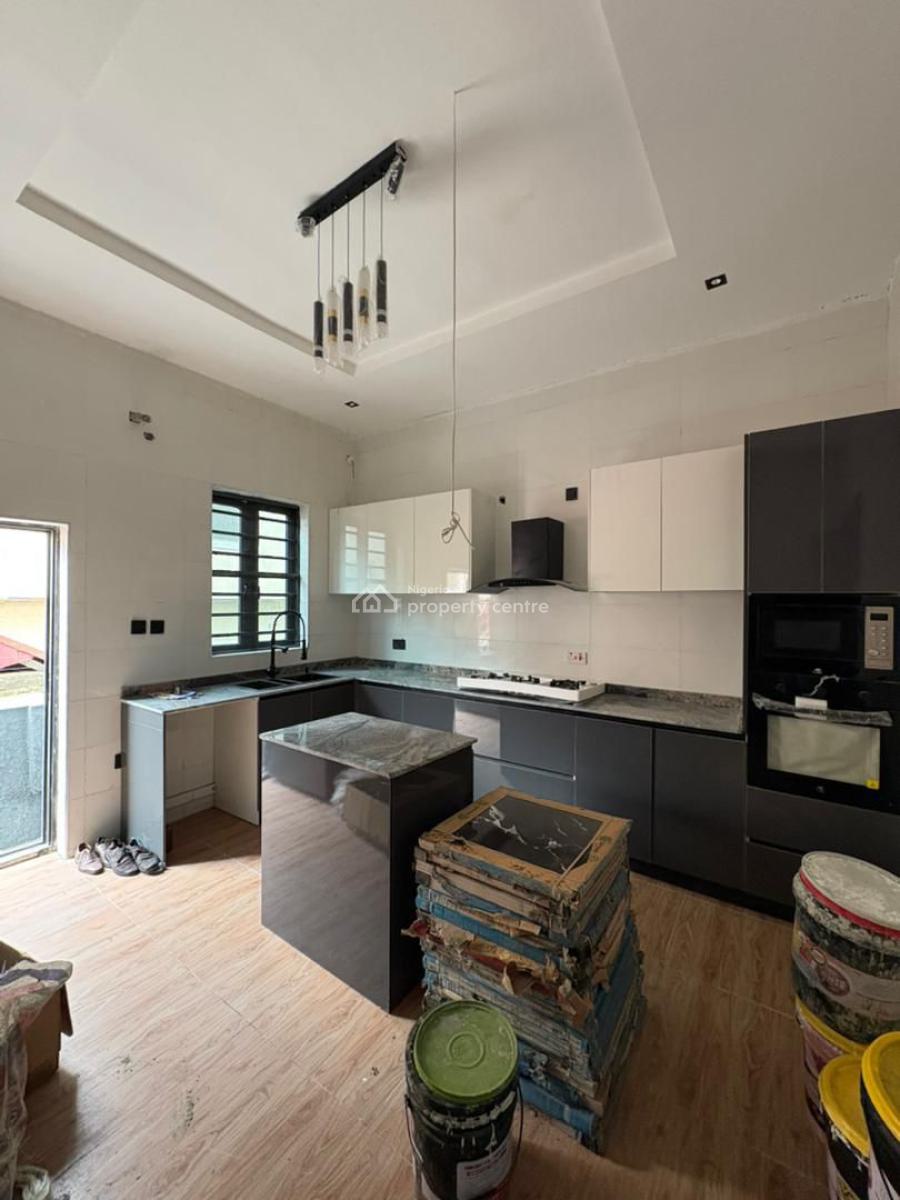 Well Built & Secure! 4-bedroom Semi-detached Duplex with Bq, Ajah, Lagos, Semi-detached Duplex for Sale