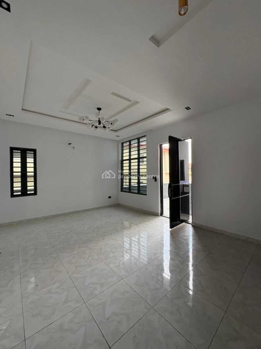 Well Built & Secure! 4-bedroom Semi-detached Duplex with Bq, Ajah, Lagos, Semi-detached Duplex for Sale