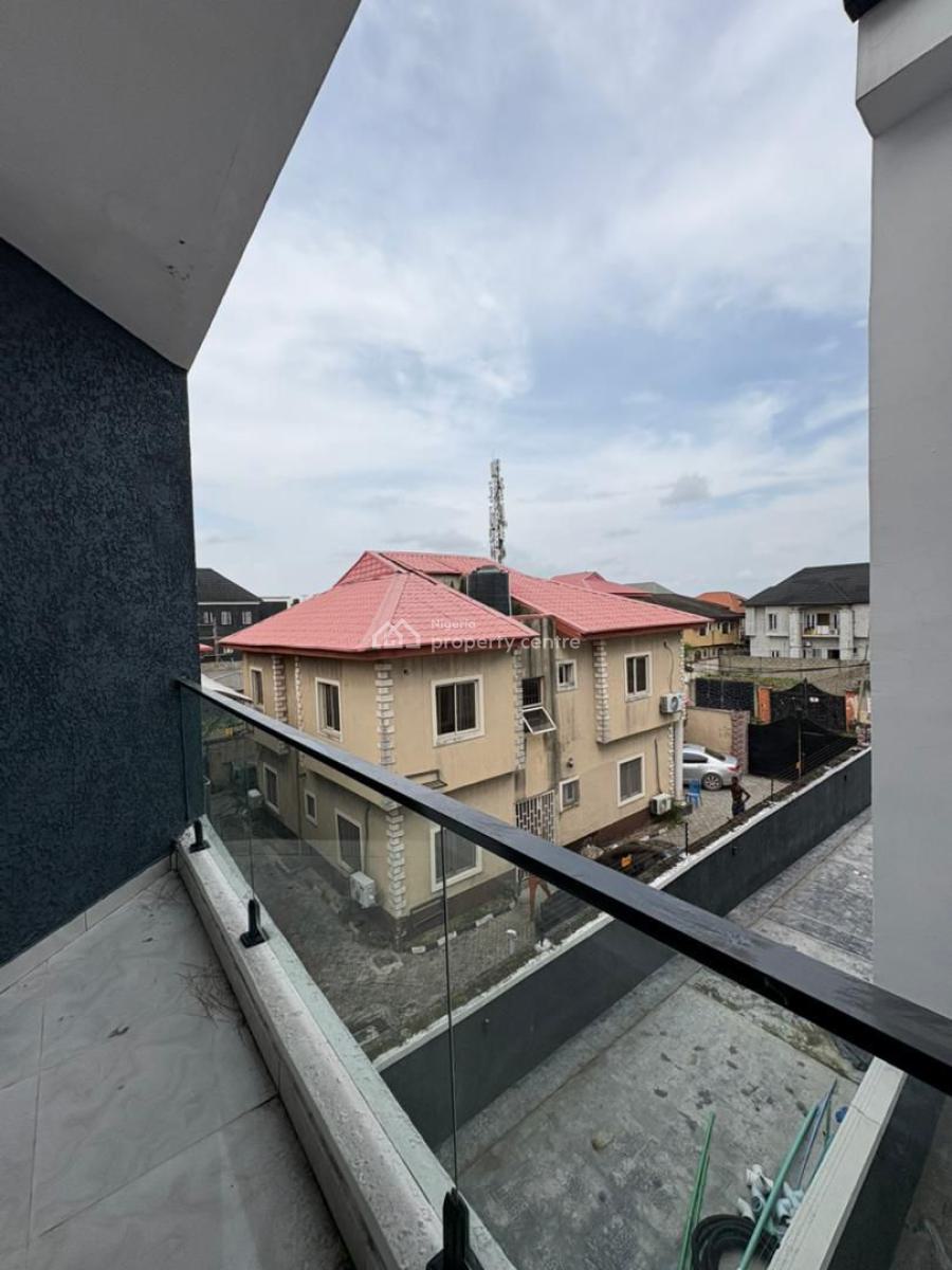 Well Built & Secure! 4-bedroom Semi-detached Duplex with Bq, Ajah, Lagos, Semi-detached Duplex for Sale