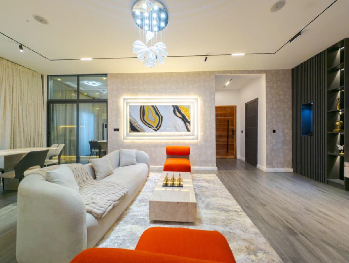 *zoe*  Brand New Smart Luxury 2 Bedroom Apartment with *swimming* *poo, Lekki, Lekki Phase 1, Lekki, Lagos, Detached Duplex Short Let