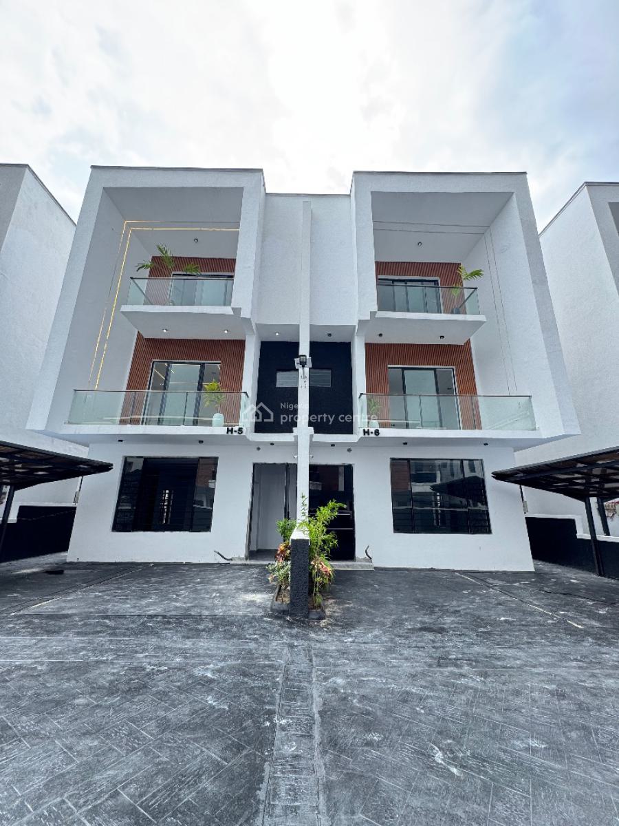 Beautiful 4 Bedroom Semi Detached Duplex, Chevron Toll Gate, Orchid, Lekki, Lagos, Semi-detached Duplex for Sale