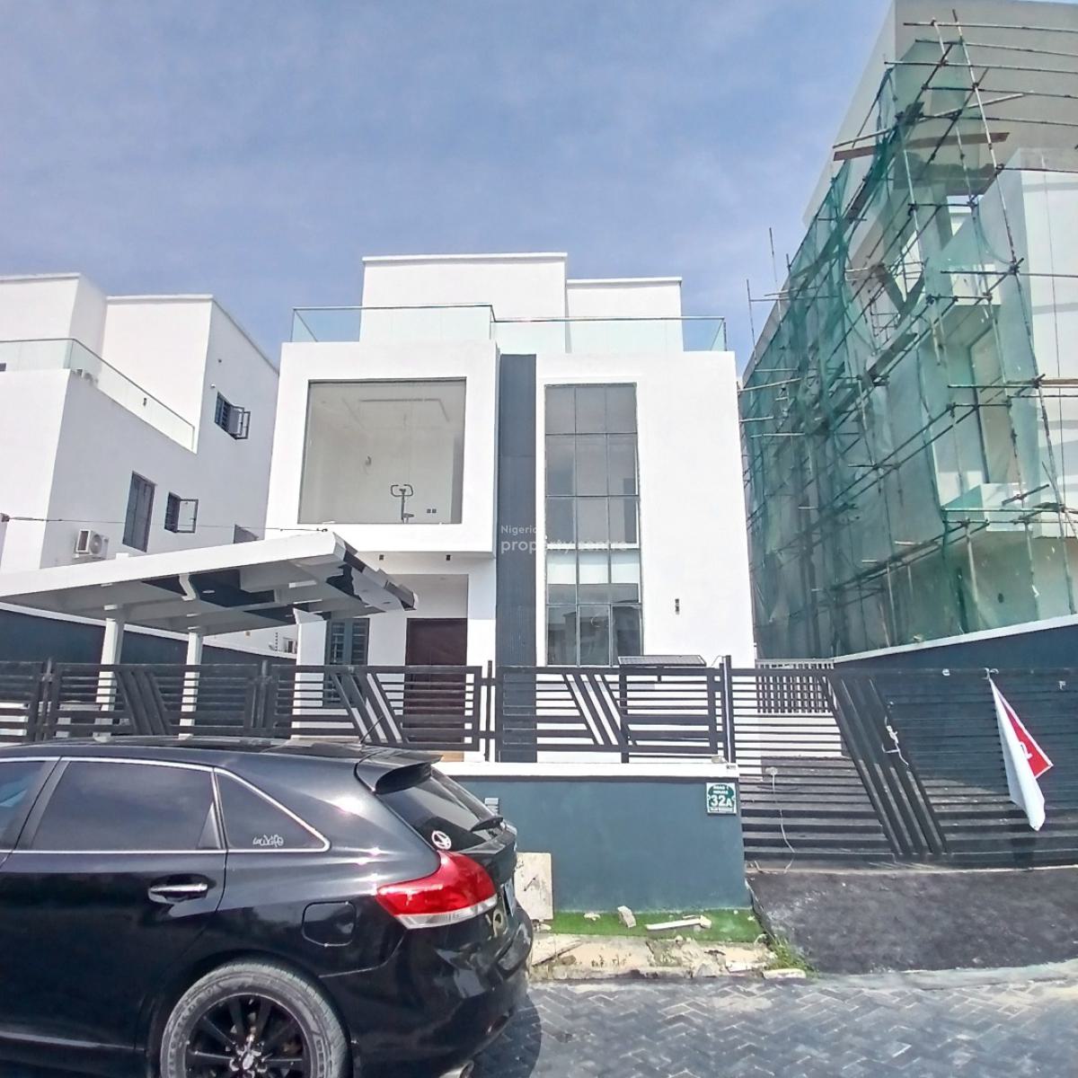 Exquisitely Built 5 Bedroom Detached Duplex with Swimming Pool, Osapa, Lekki, Lagos, Detached Duplex for Sale