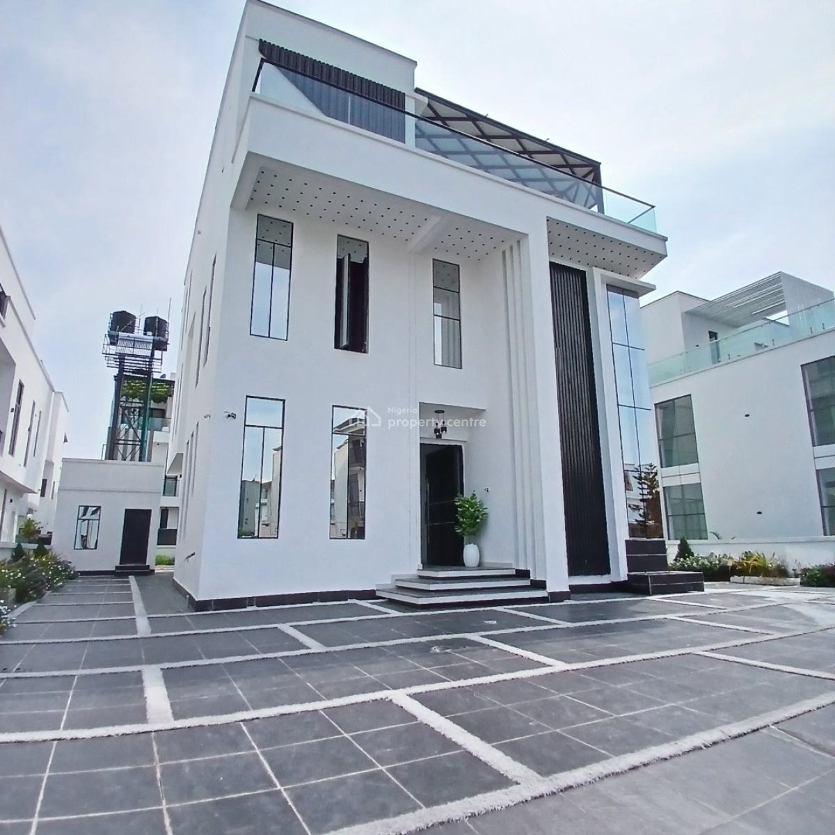 Massive 5 Bedroom Detached Duplex with Swimming Pool, Osapa, Lekki, Lagos, Detached Duplex for Sale