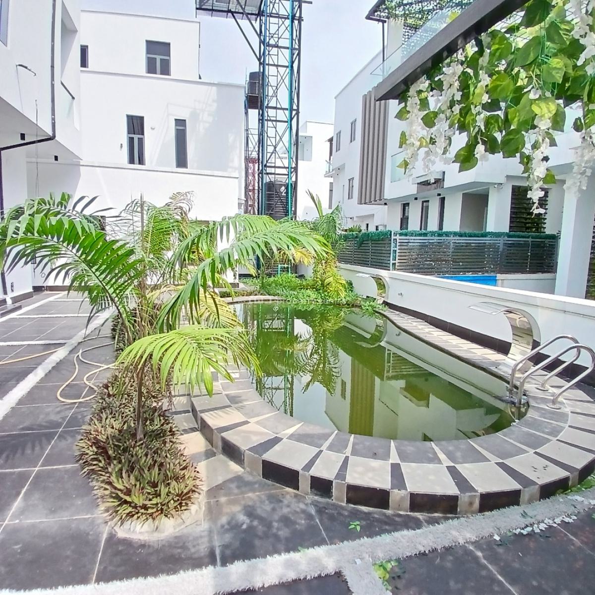 Massive 5 Bedroom Detached Duplex with Swimming Pool, Osapa, Lekki, Lagos, Detached Duplex for Sale