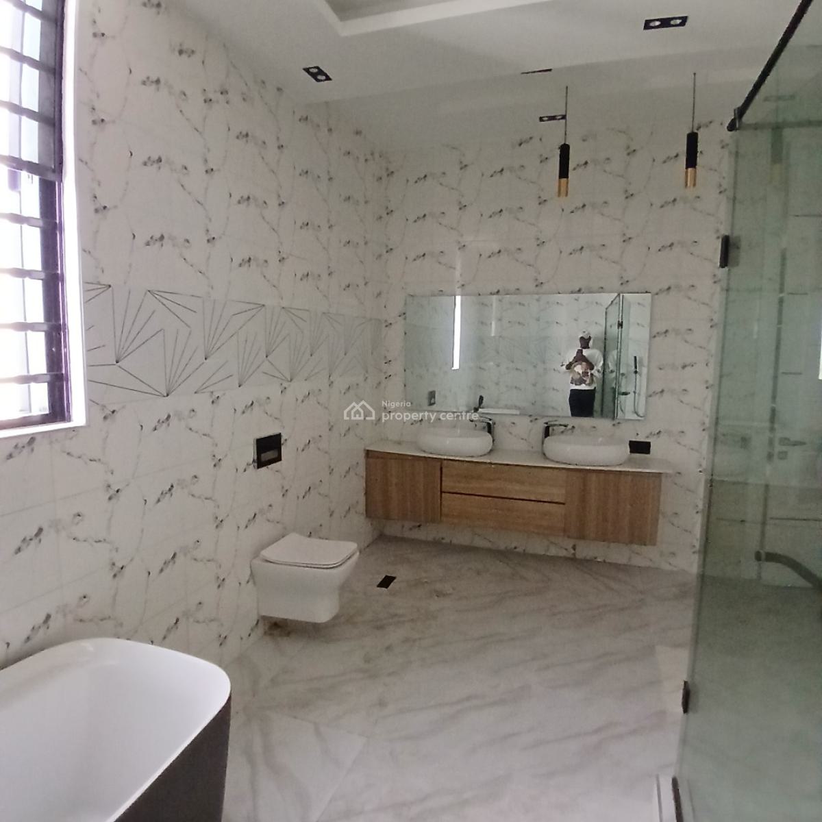 Massive 5 Bedroom Detached Duplex with Swimming Pool, Osapa, Lekki, Lagos, Detached Duplex for Sale