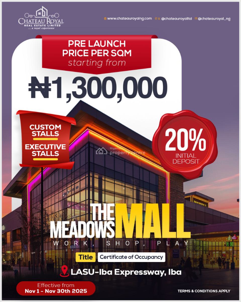 Meadows Mall, Lasu Expressway, Iba, Alaba, Ojo, Lagos, Plaza / Complex / Mall for Sale