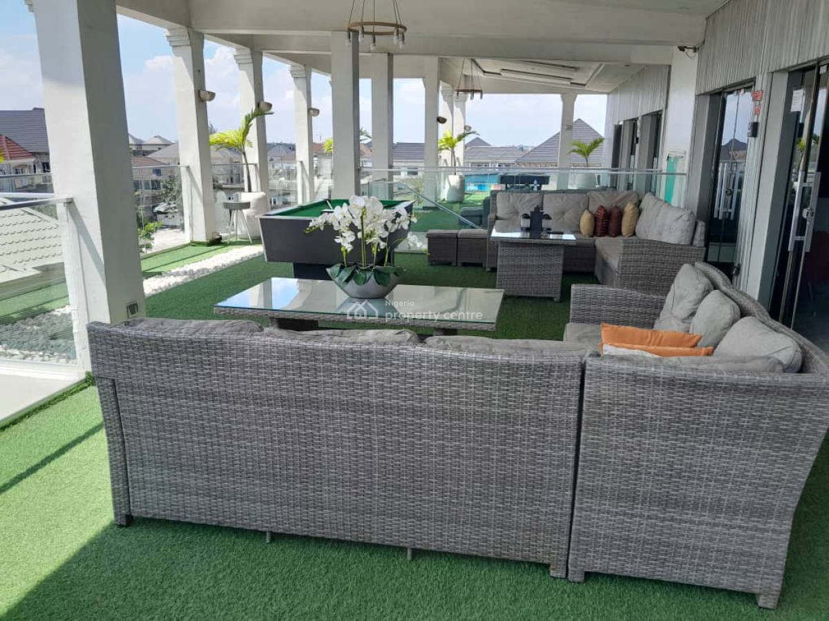 Fully Furnished 1 Bedroom Penthouse Apartment, Okun-ajah, Ajah, Lagos, Flat / Apartment for Rent