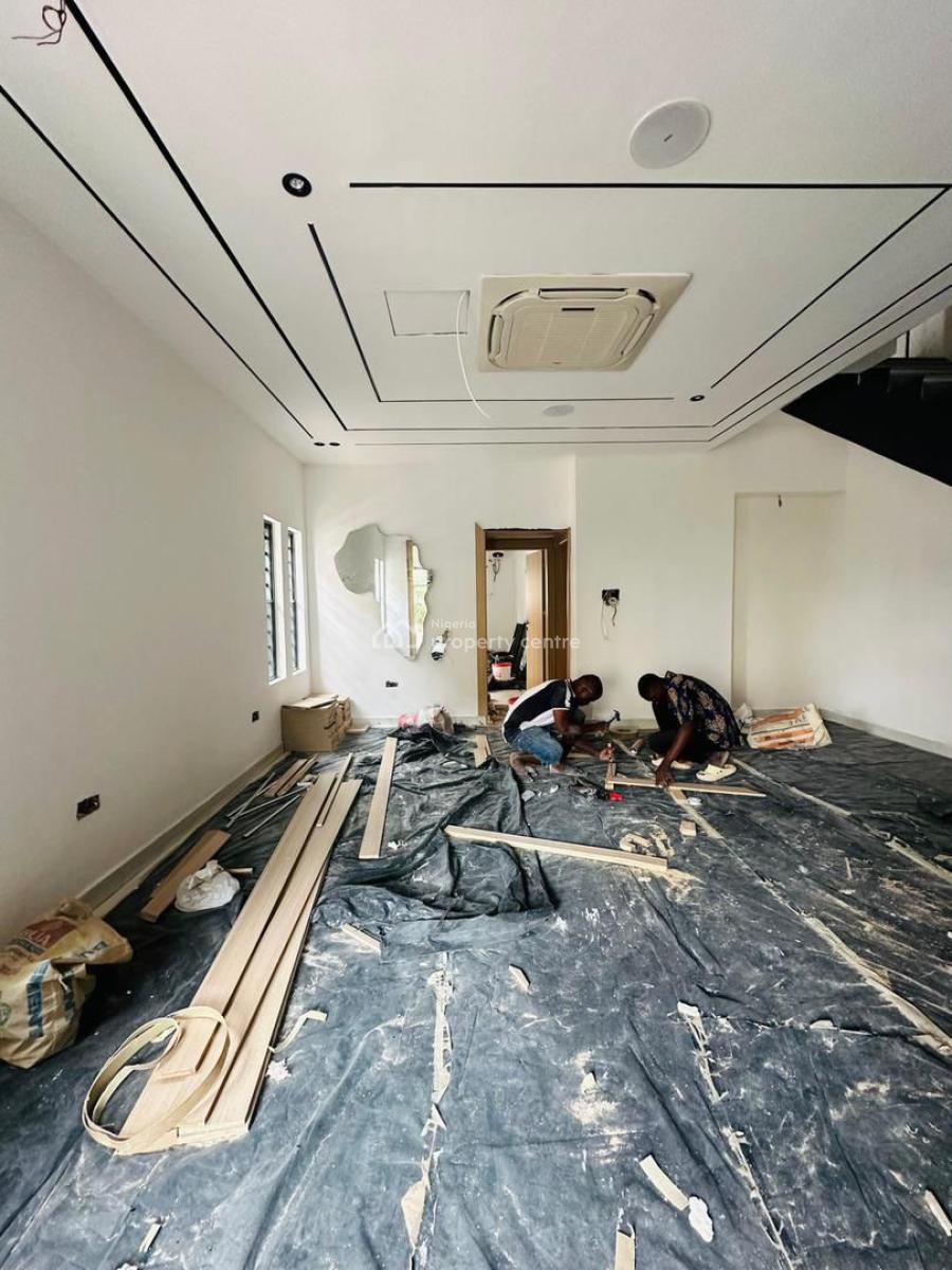 4 Bedroom Semi Detached Duplex Plus Bq, Gbagada, Lagos, Semi-detached Duplex for Sale