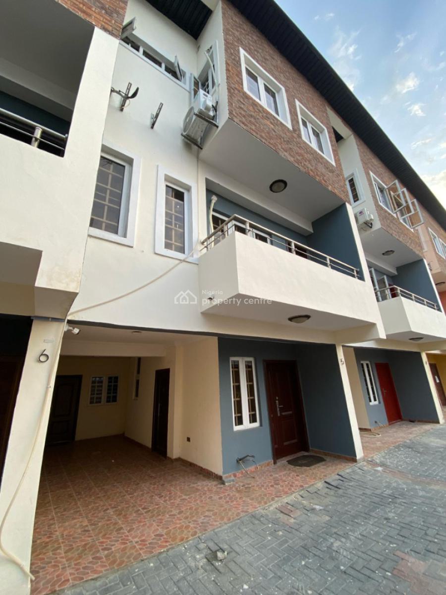 Furnished 3 Bedroom Terrace Triplex with a Mini Flat, Ikate, Lekki, Lagos, Terraced Duplex for Sale