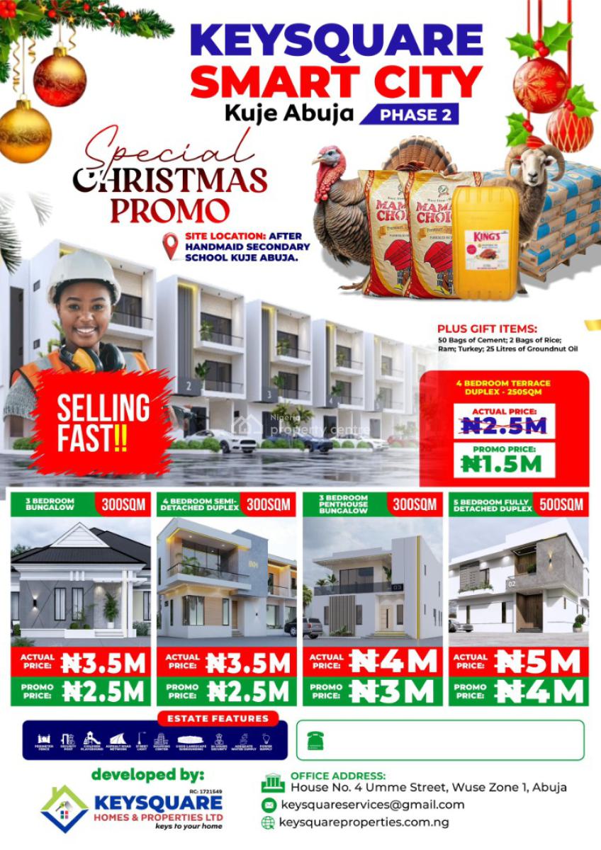 Christmas Land Deals, After Handmaids Secondary School, Kuje, Abuja, Residential Land for Sale