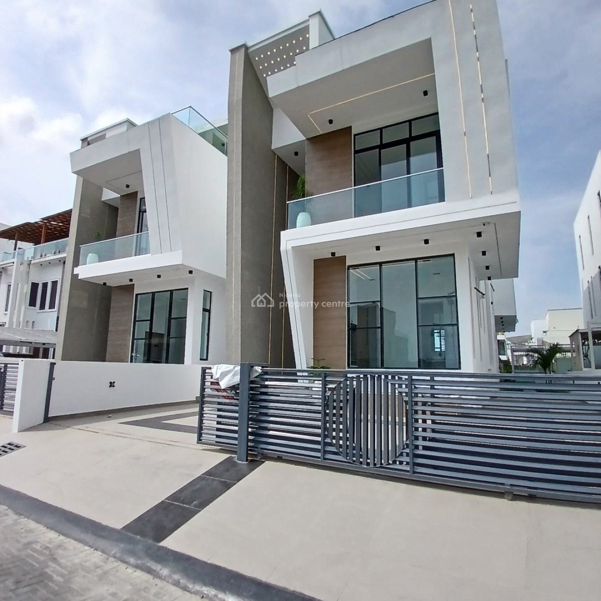 Majestic 5 Bedroom Detached Duplex with Swimming Pool, Bq, Osapa, Lekki, Lagos, Detached Duplex for Sale