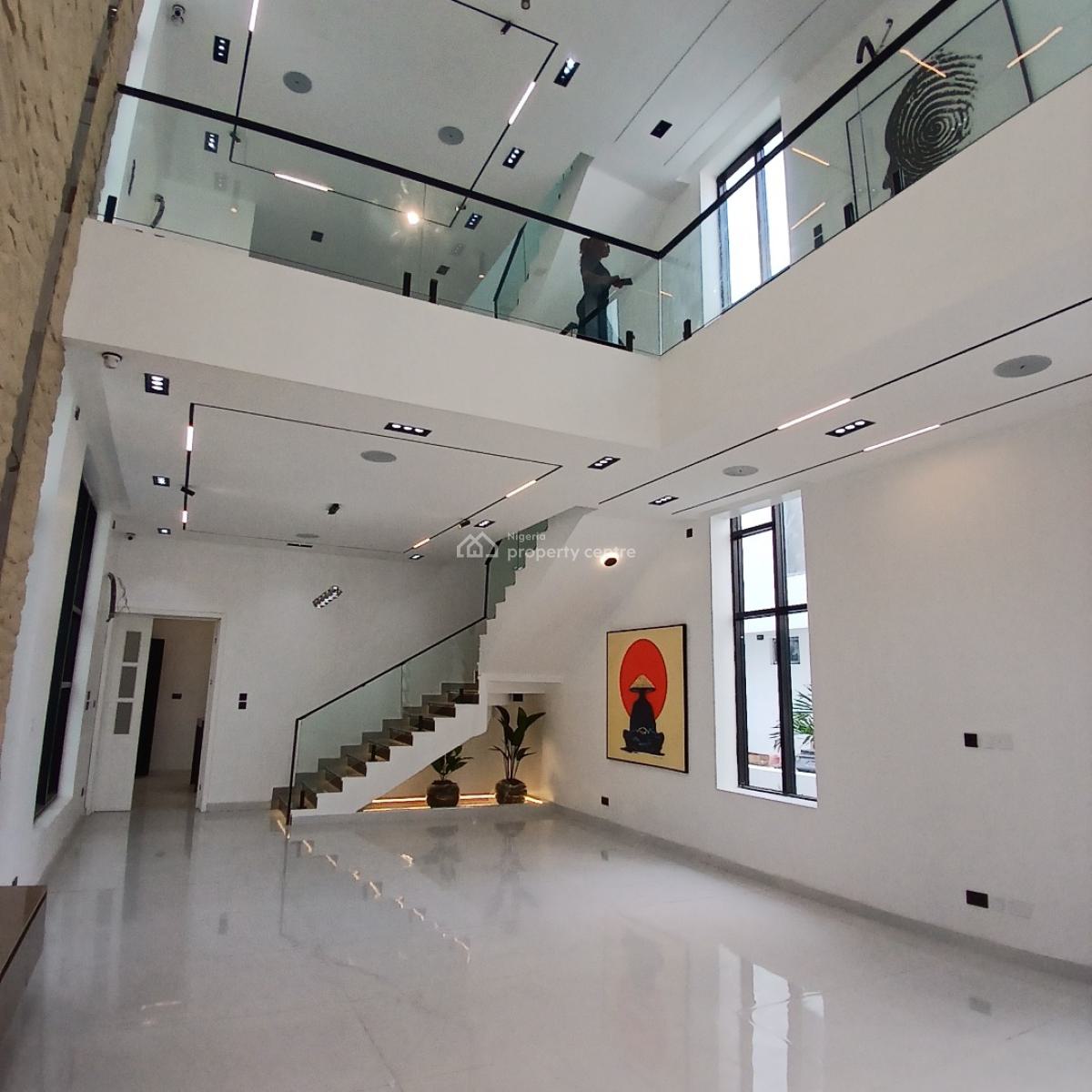 Majestic 5 Bedroom Detached Duplex with Swimming Pool, Bq, Osapa, Lekki, Lagos, Detached Duplex for Sale