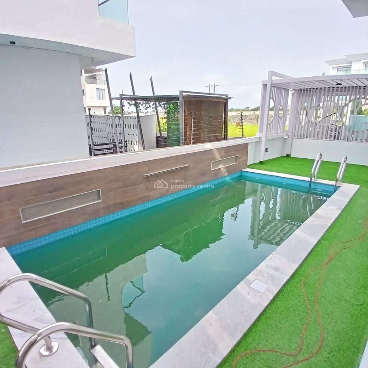 Majestic 5 Bedroom Detached Duplex with Swimming Pool, Bq, Osapa, Lekki, Lagos, Detached Duplex for Sale