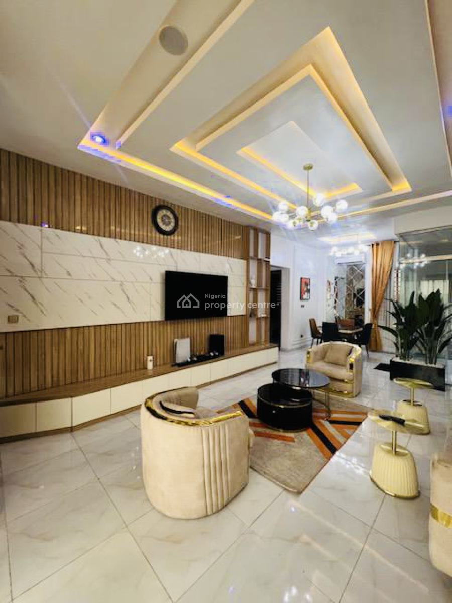 Beautifully Furnished 2 Bedroom Apartment, Agungi, Lekki, Lagos, Flat / Apartment for Rent