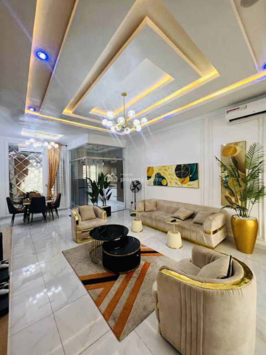 Beautifully Furnished 2 Bedroom Apartment, Agungi, Lekki, Lagos, Flat / Apartment for Rent