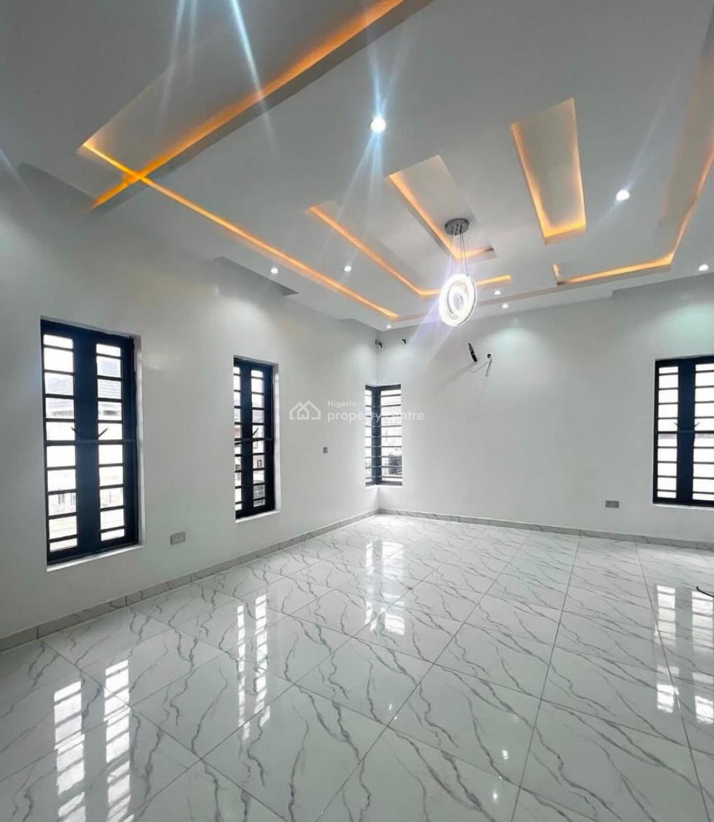 Self Serviced 4 Bedroom Fully Detached Duplex with Bq, Well Furnished, Ikota, Lekki, Lagos, Detached Duplex for Rent