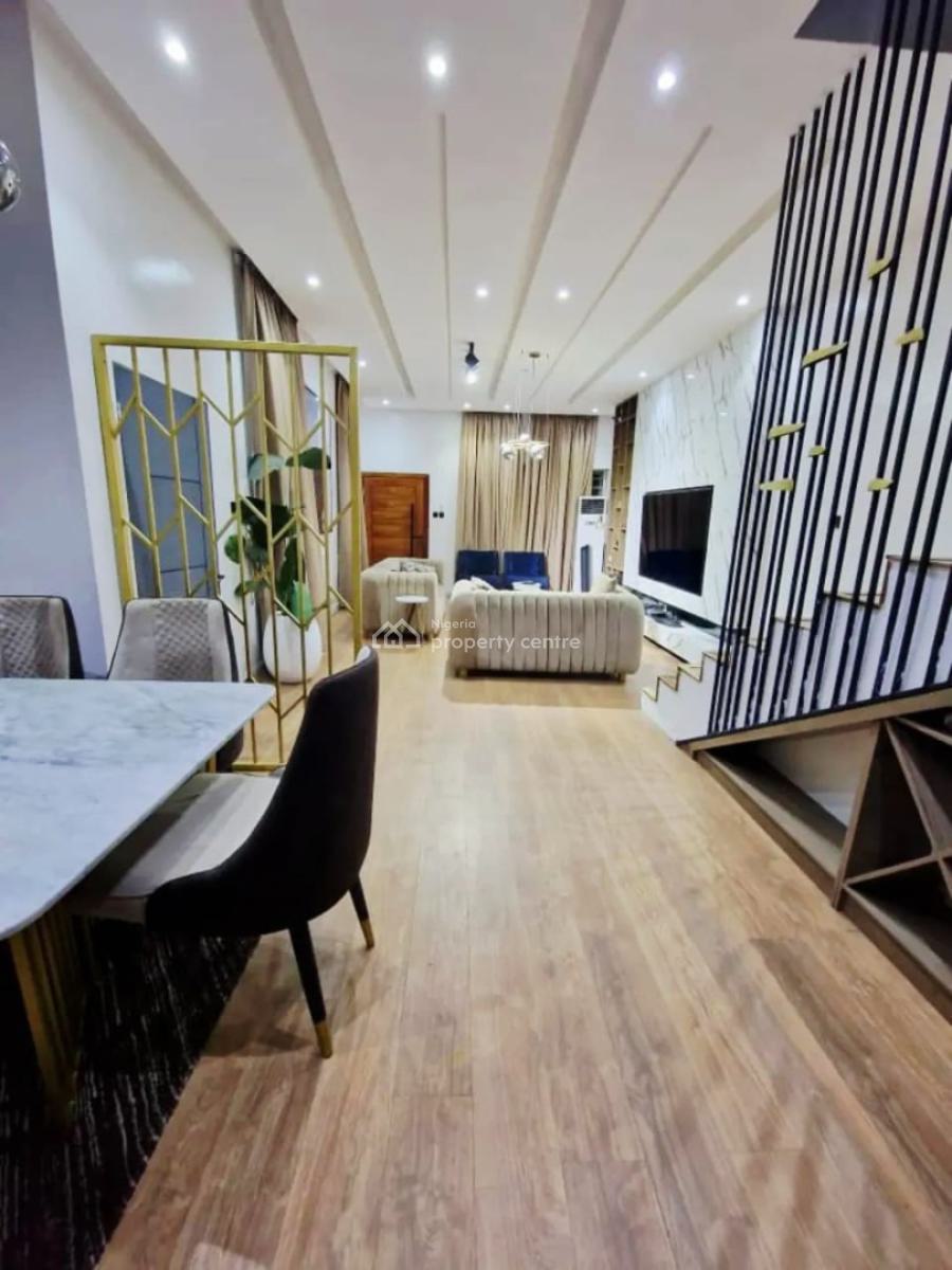 Furnished 4 Bedroom Semi Detached Duplex, Osapa, Lekki, Lagos, Semi-detached Duplex for Rent