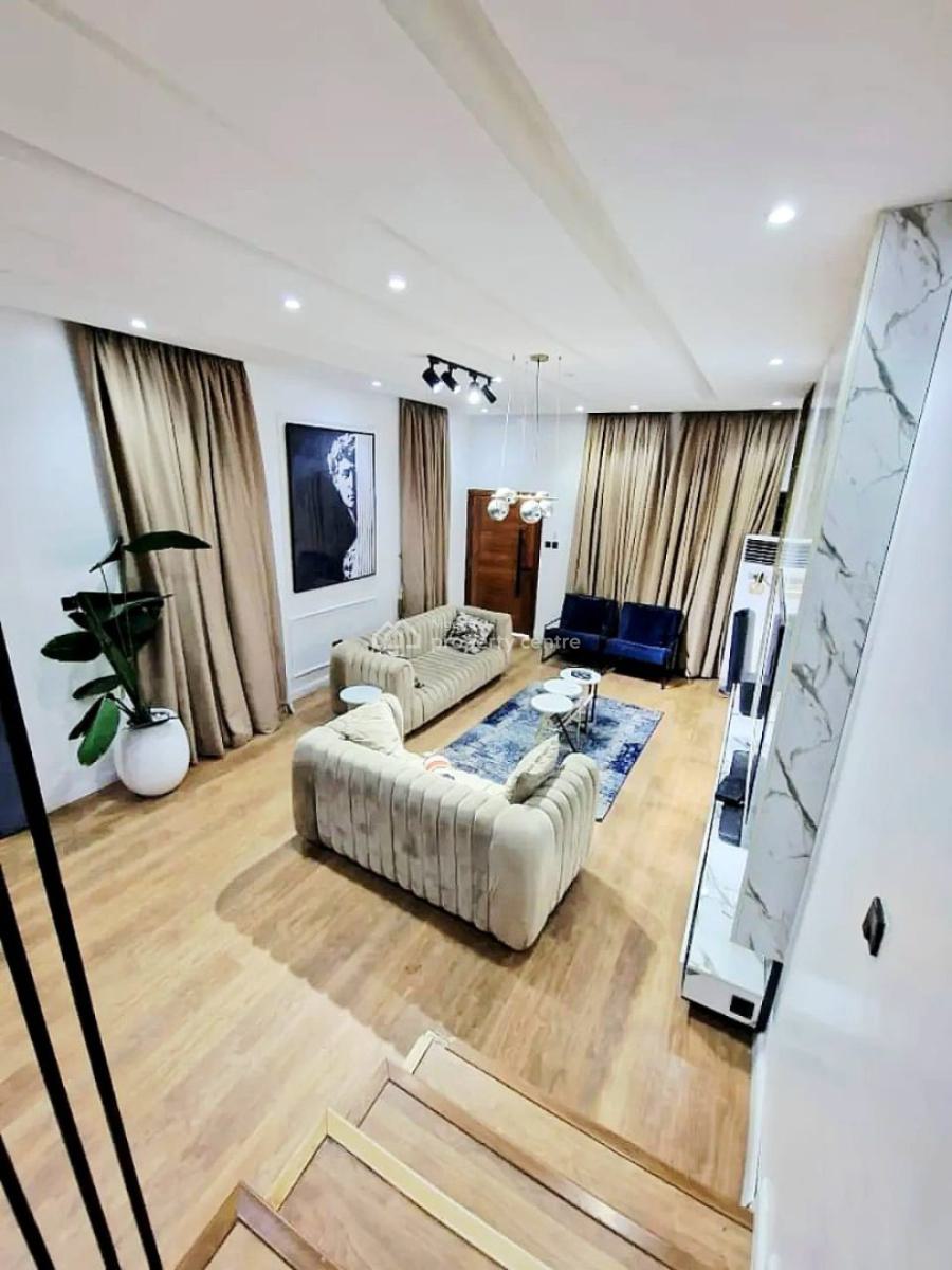 Furnished 4 Bedroom Semi Detached Duplex, Osapa, Lekki, Lagos, Semi-detached Duplex for Rent
